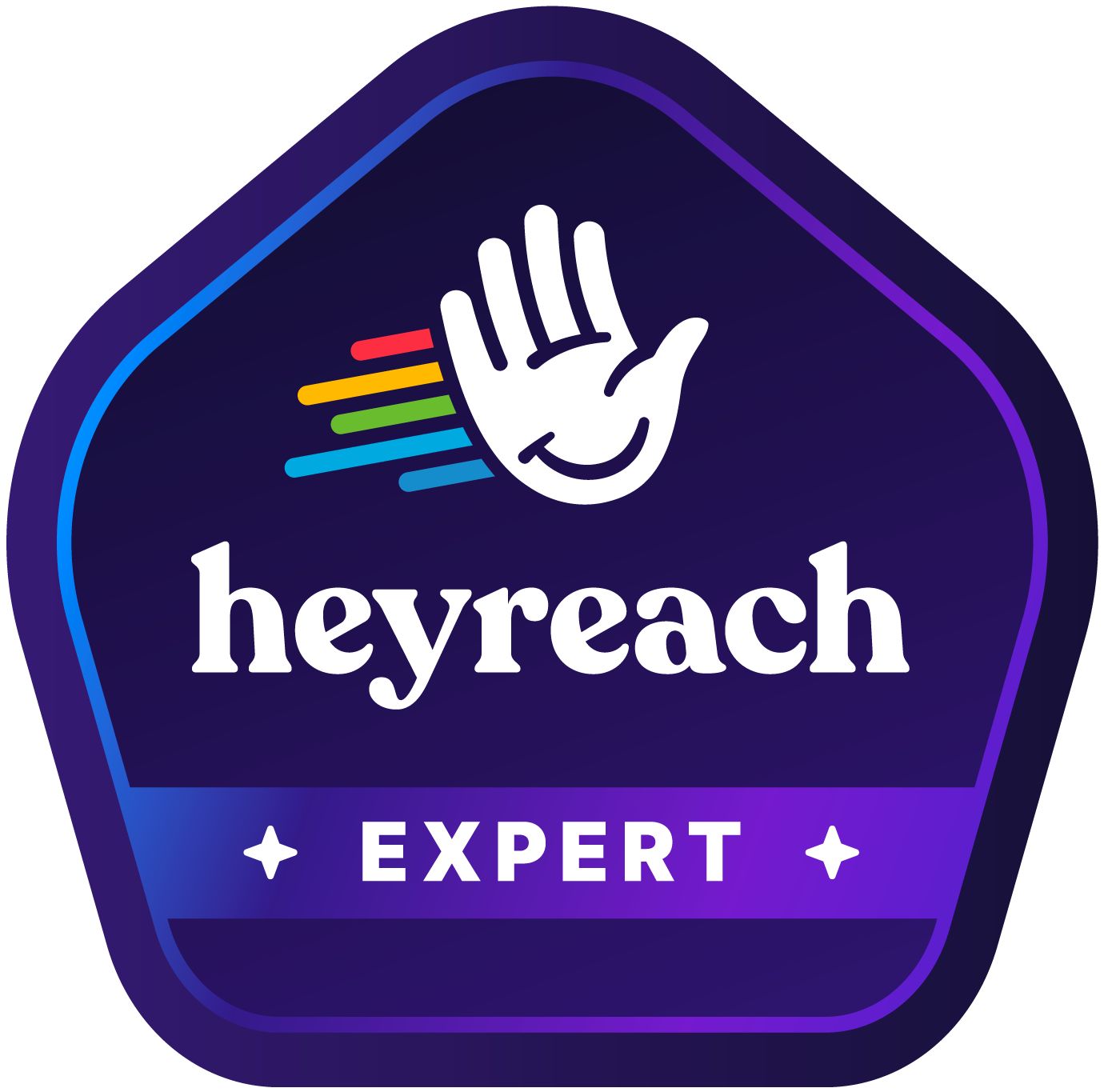 HeyReach partner badge